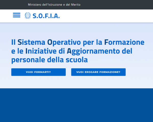 piattaforma sofia ministero dell'istruzione e del merito